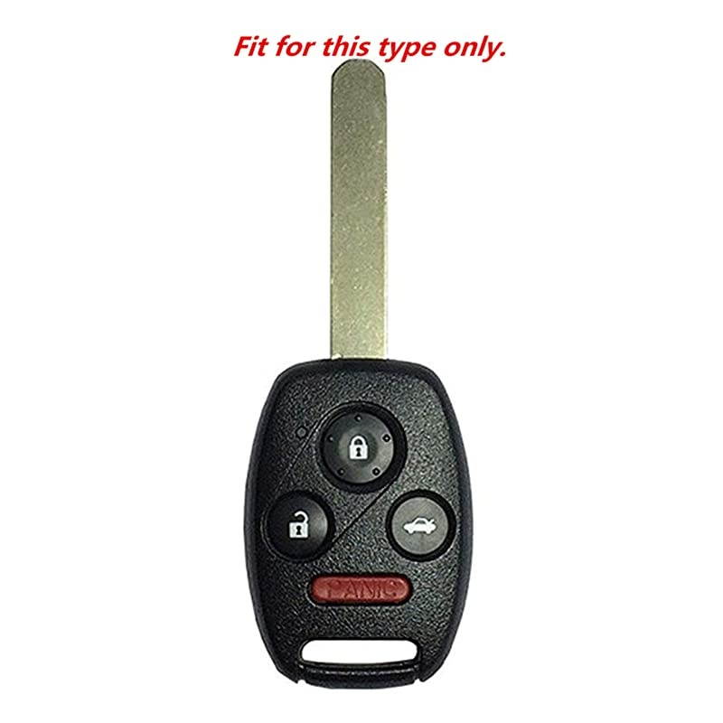 Silicone Key Fob Cover Fit for Honda Accord Accord Crosstour CR-V Civic Element Pilot OUCG8D-380H-A N5F-S0084A N5F-A05TAA