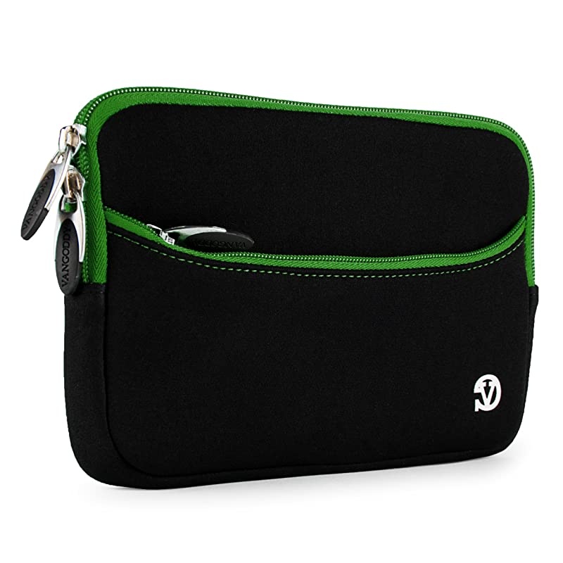 Black Gray 7-inch Neoprene Tablet Sleeve Case for Kobo Nia, Clara, Aura, Aura H2O Edition 2