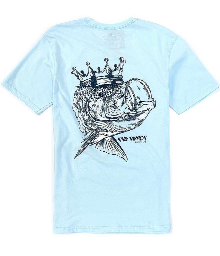 Southern Lure Short-Sleeve King Tarpon Graphic Pocket Tee