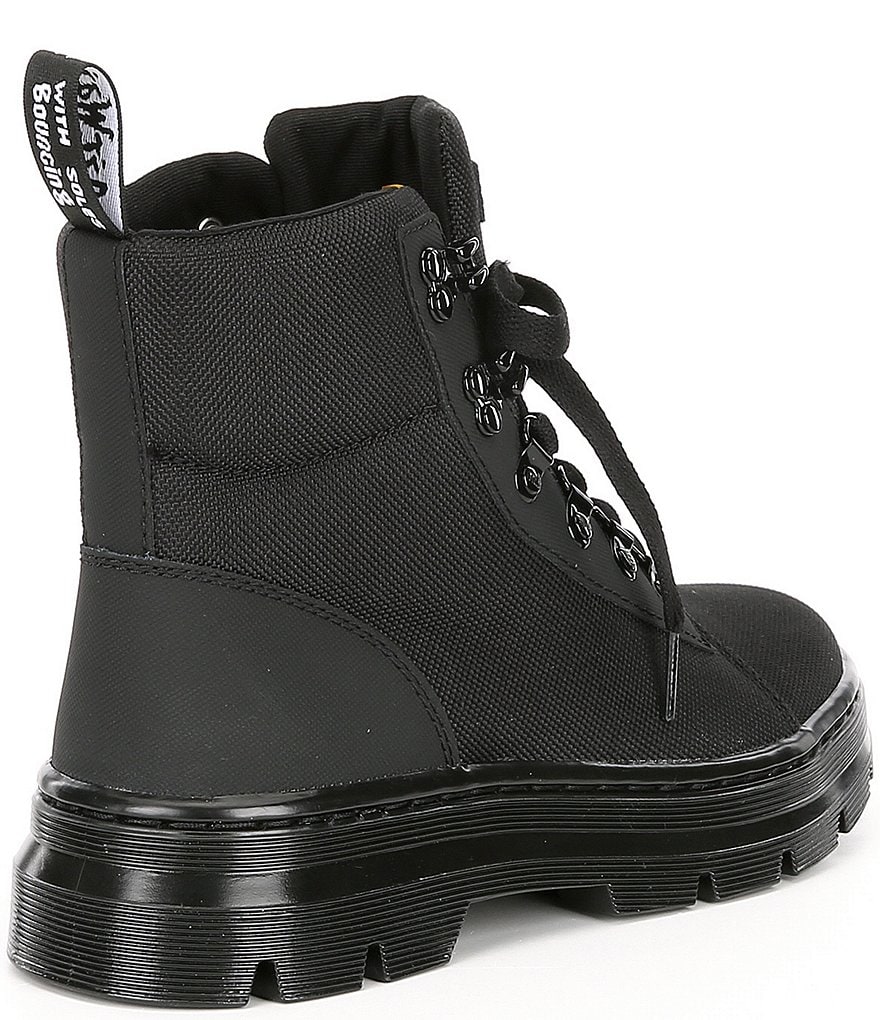 Dr. Martens Women's Combs Leather & Nylon Combat Boots
