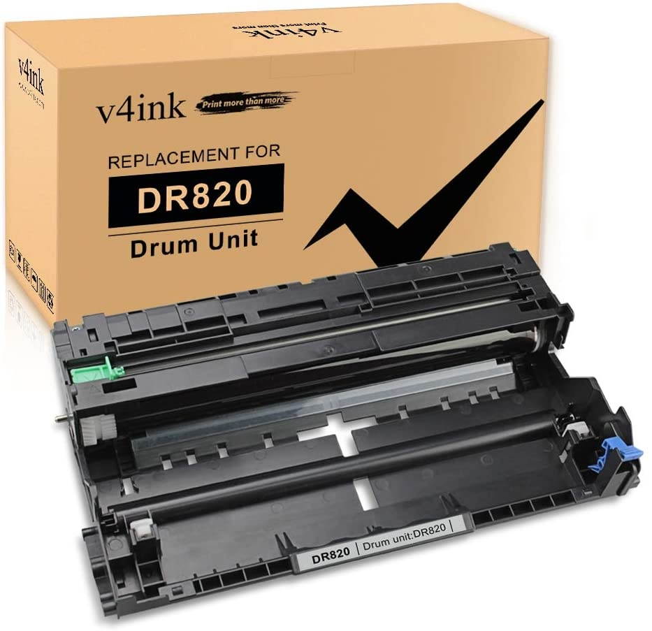 v4ink Compatible DR820 Drum Replacement for Brother DR820 DR-820 Drum Unit use with HL-L6200DW L6200DWT L5100DN L5200DWT L5200DW L6300DW MFC-L5900DW L6700DW L5800DW L5700DW DCP-L5500DN Printer