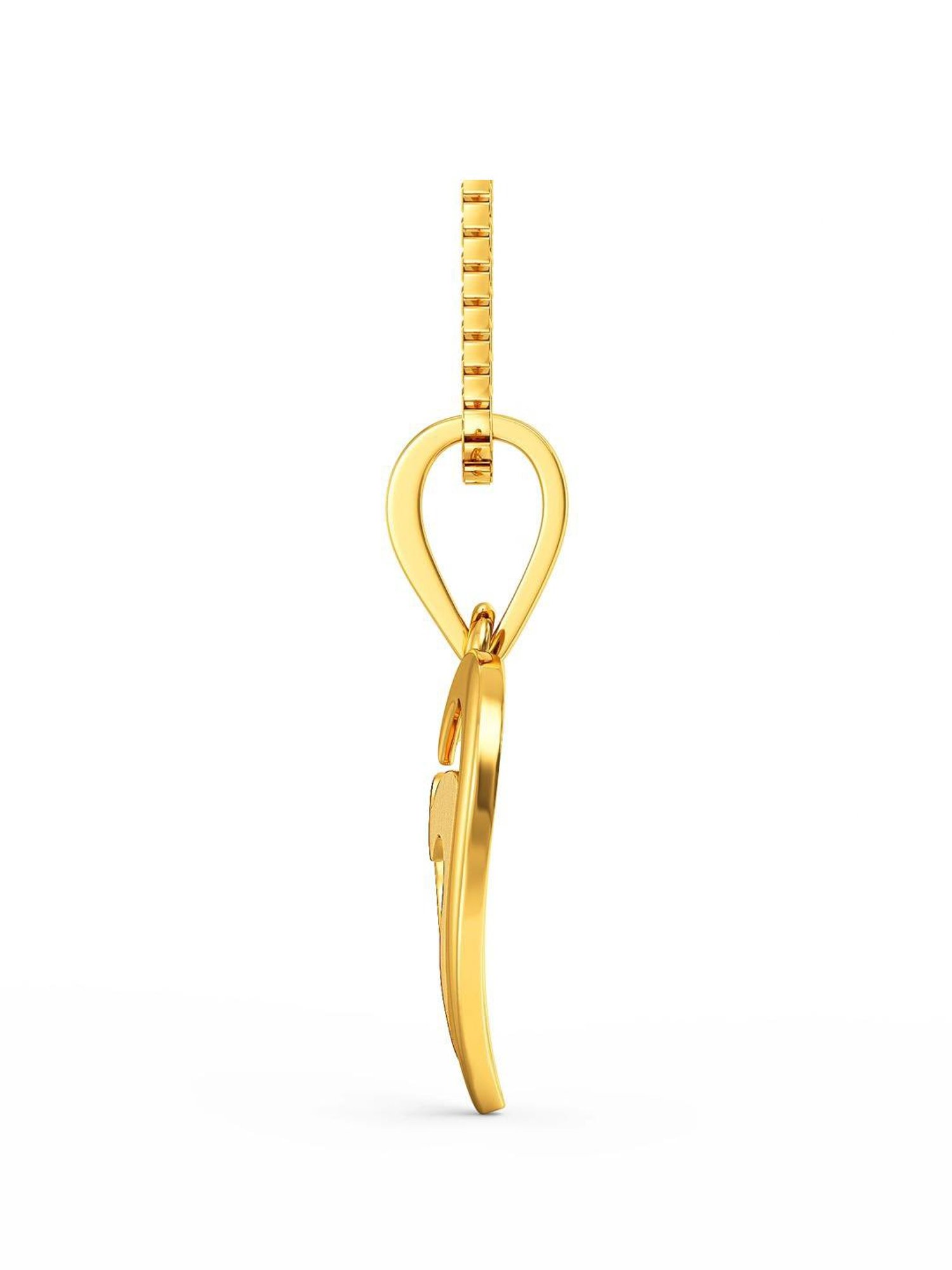 Joyalukkas 22k Love Embrace Gold Pendant