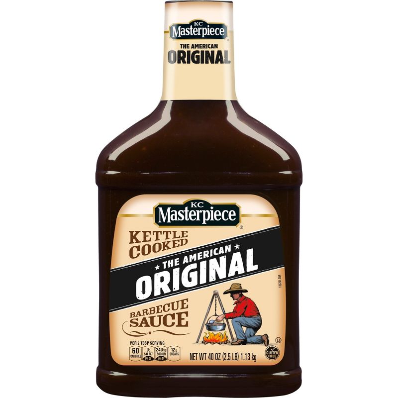 KC Masterpiece Barbecue Sauce Original - 40oz