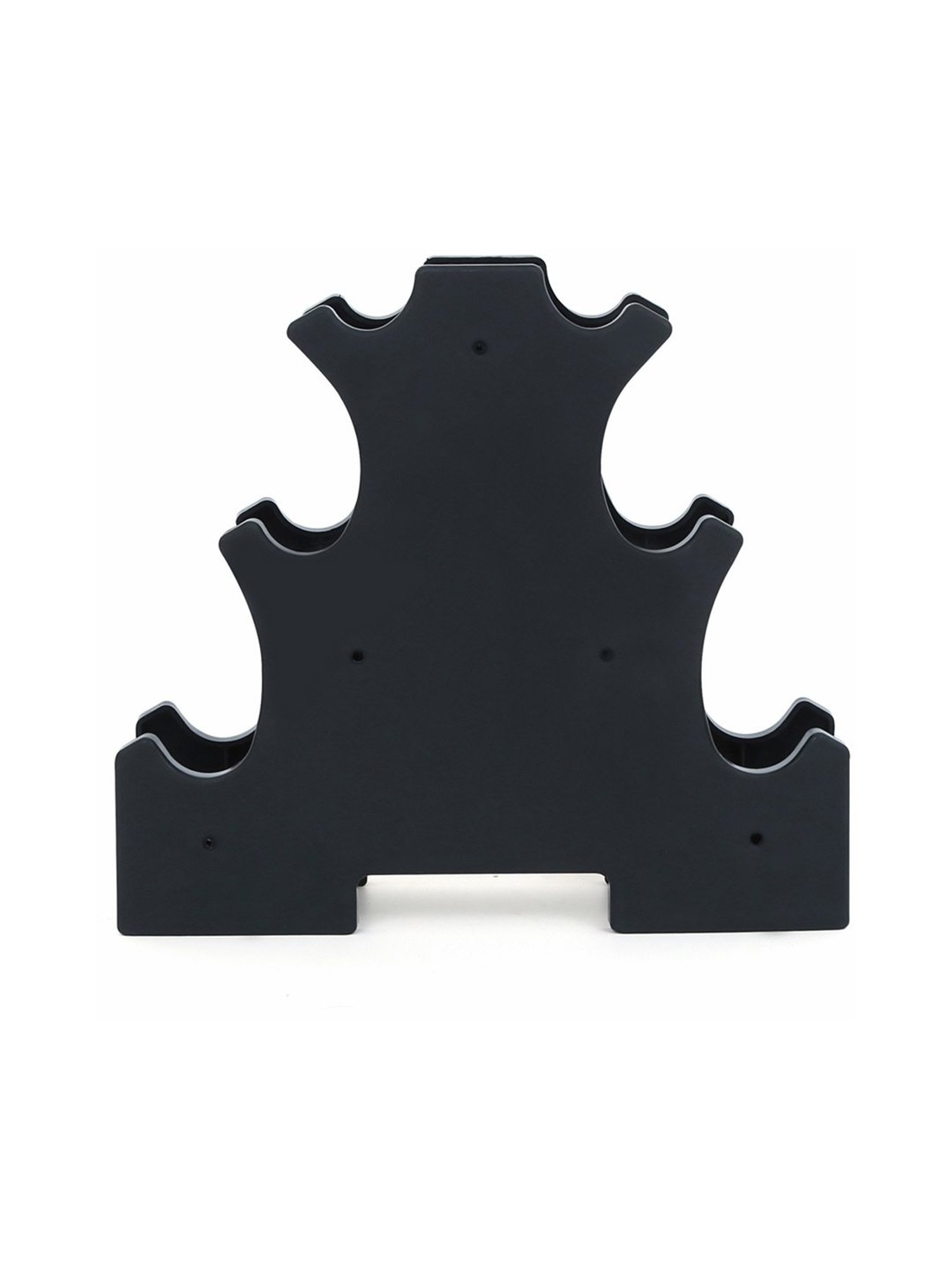 KAKSS Cast Iron Vinyl Coated Dumbbells (Multicolor) Size - 19KG