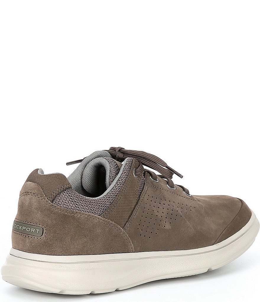 Rockport Men's Zaden UBal Suede Embossed Lace-Up Oxfords