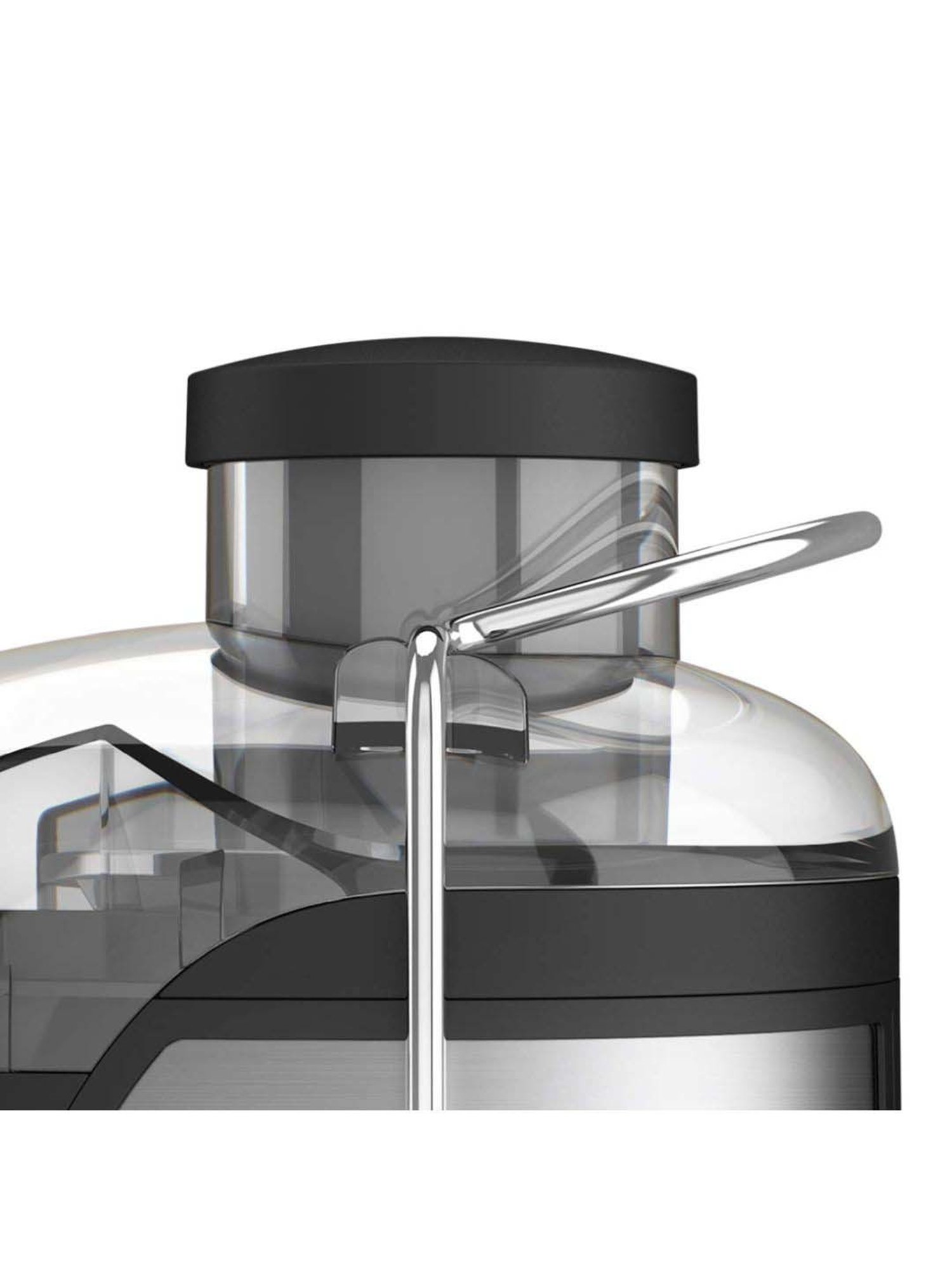 Wonderchef Monarch Centrifugal Electric Juicer with Juicer Mesh (400W, Black & Silver)