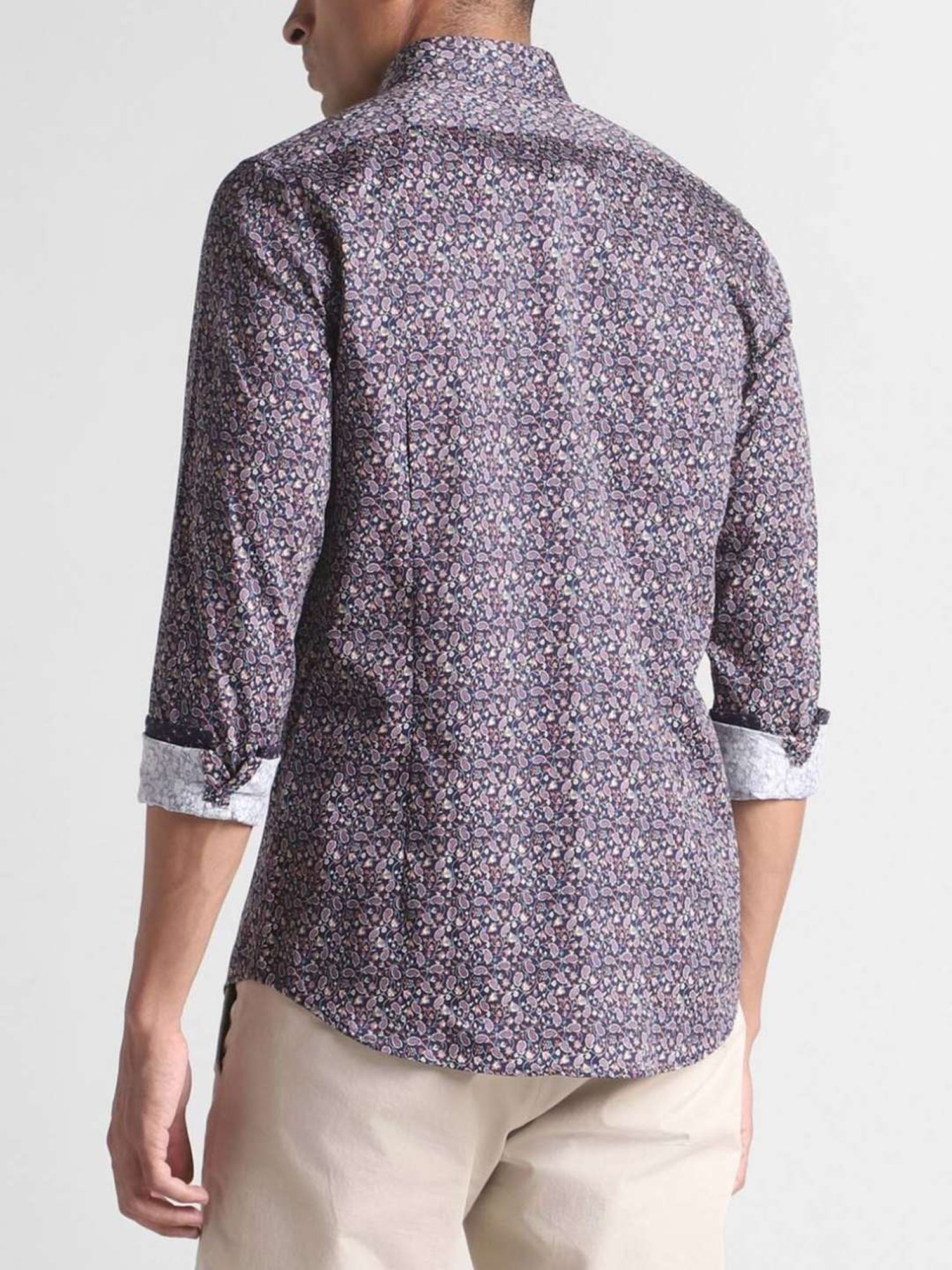 Simon Carter London Multicolor Printed Slim Fit Shirt