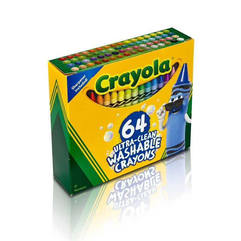 Crayola 64ct Ultra Clean Washable Crayons