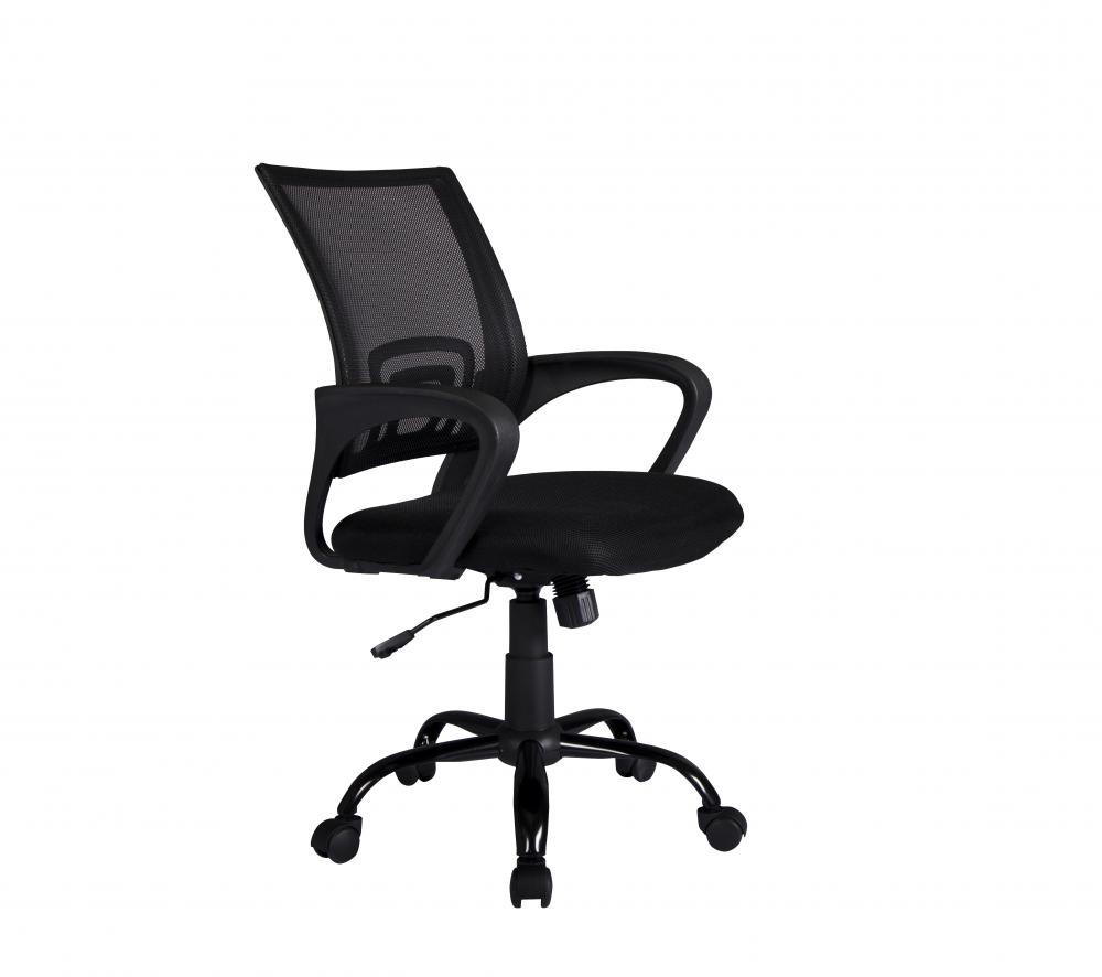 Black Ergonomic Mesh Computer Office Desk Midback Task Chair w/Metal Base
