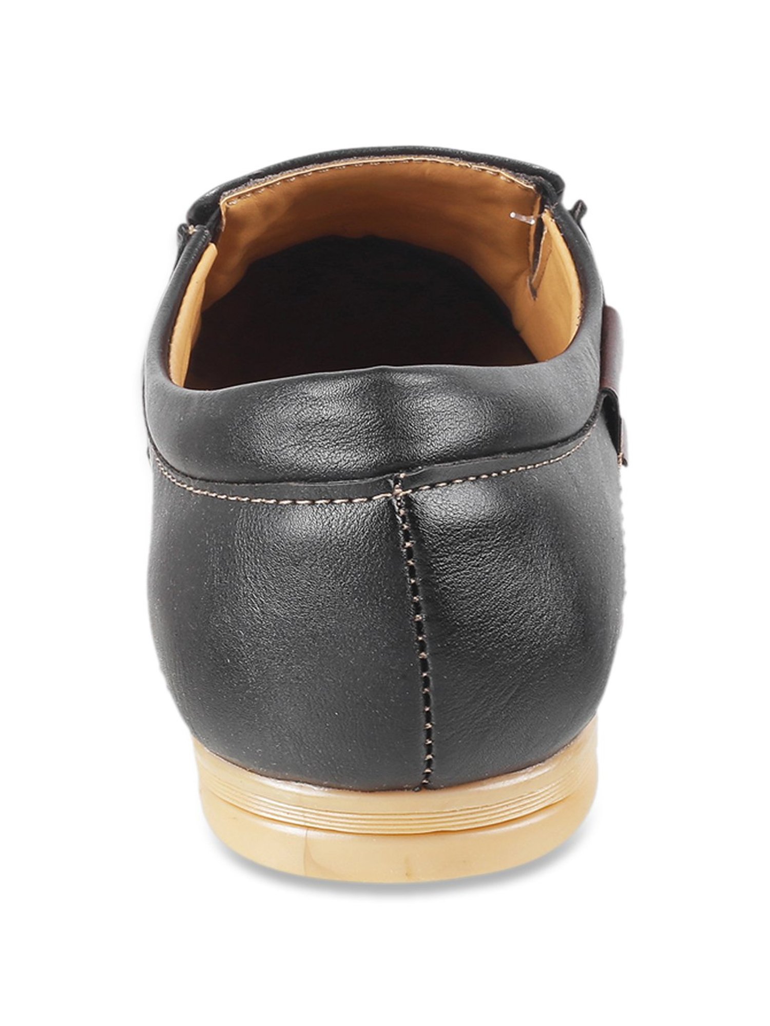 Walkway Men's Black Casual Moccasins
