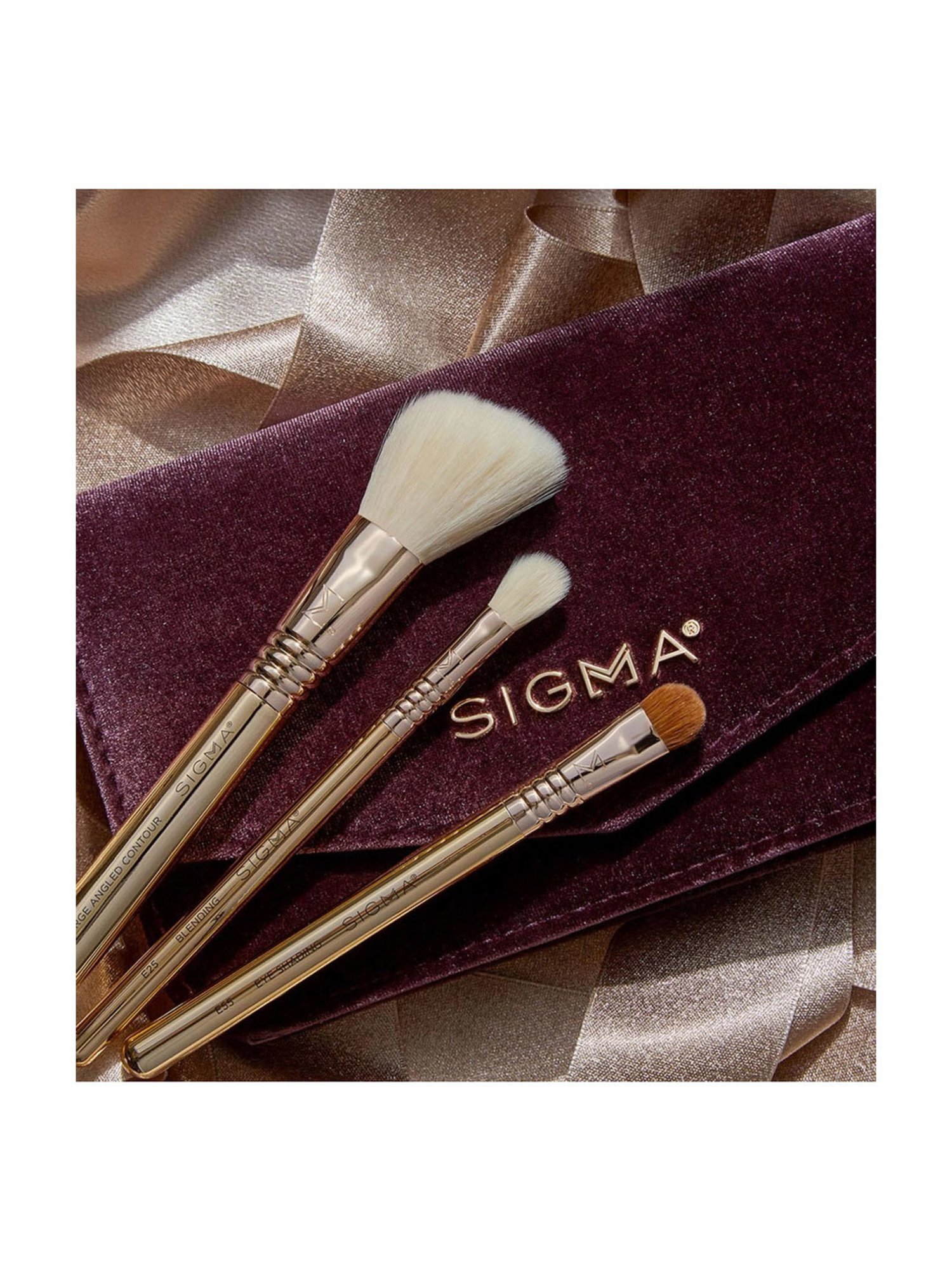 Sigma Beauty Elite Essential Trio Brush Set