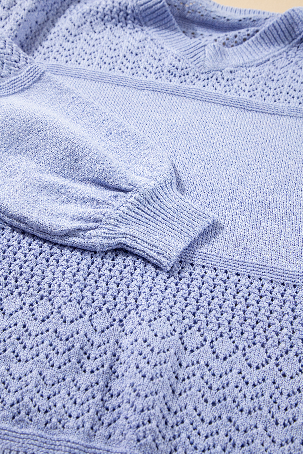 Pink Merry & Bright Pop Up Letter Waffle Knit Sweater