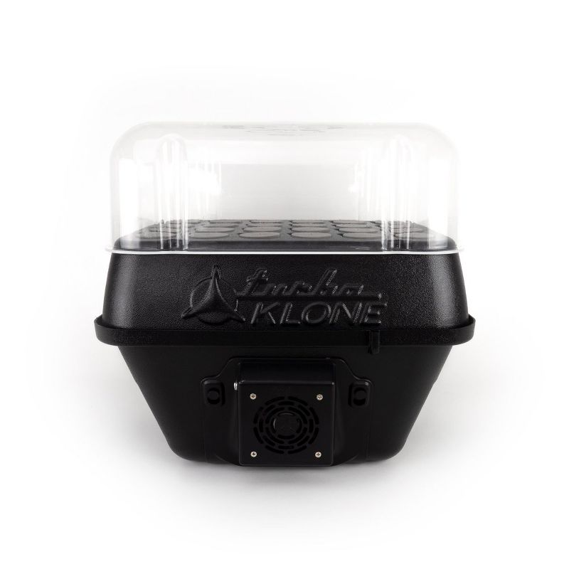 TurboKlone T24D Black Label Commercial Grade 24 Plant Cloner System with Humidity Dome and Klone Collars