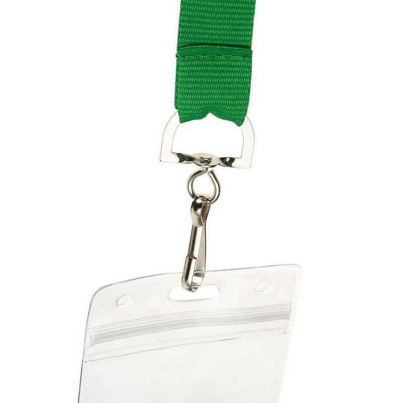 24 Pack Neck Lanyards With Waterproof Card Cases