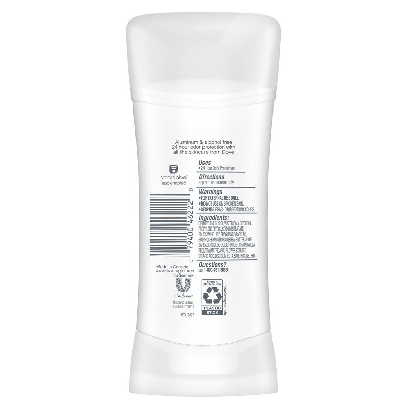 Dove 0% Aluminum Pomegranate & Lemon Verbena Deodorant Stick - 2.6oz