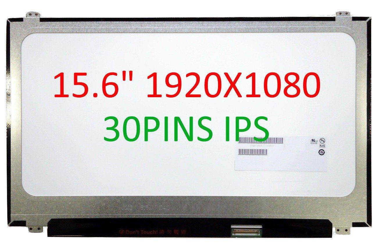 Fullcom Tech 15.6" FHD 1920x1080 30pin IPS replacement screen fits Hp 807532-001 LTN156HL07 LP156WF4 (SP)(L2)