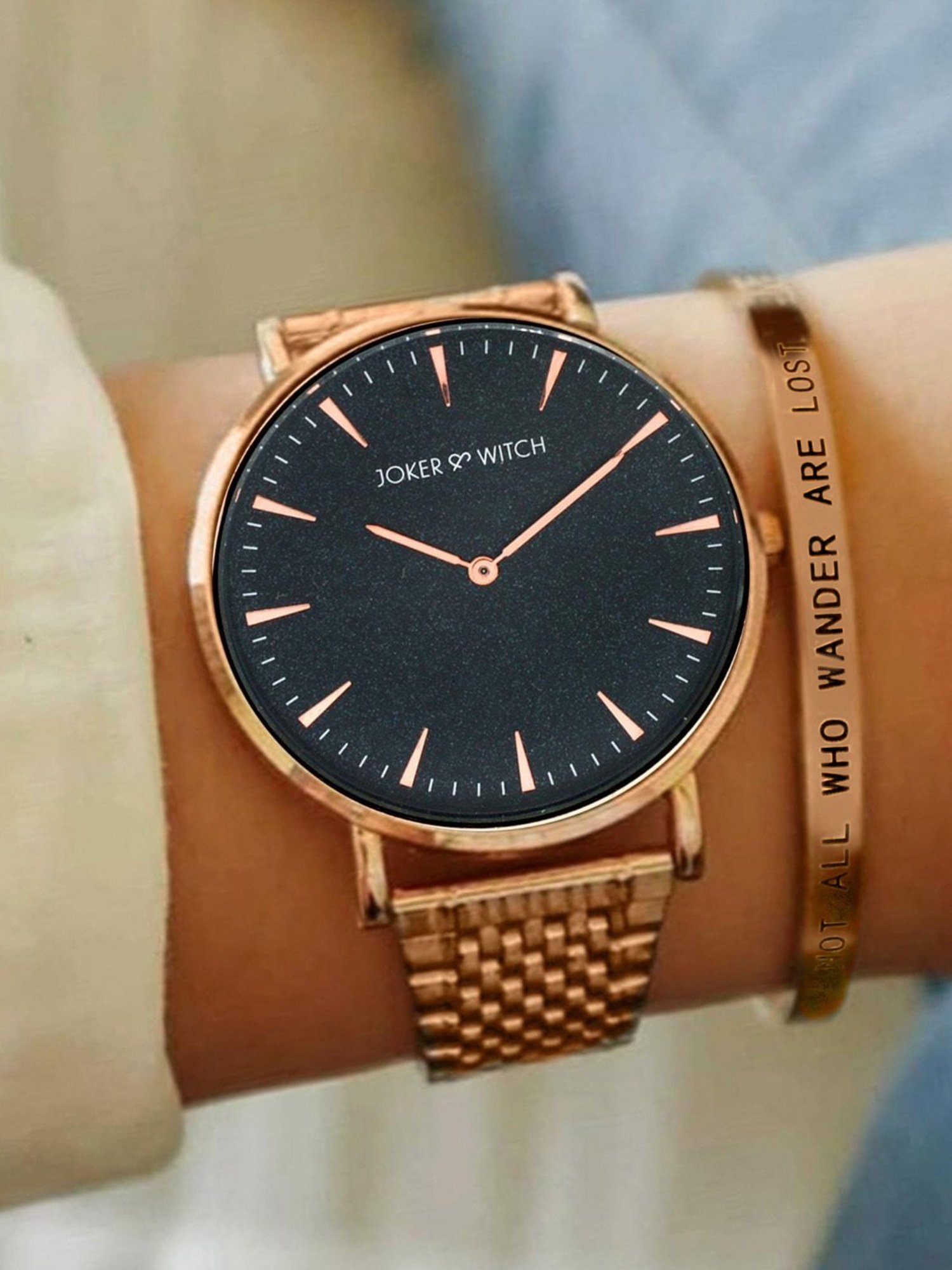 Joker & WItch JWBS259 Analog Watch with Bracelet Gift Set for Women