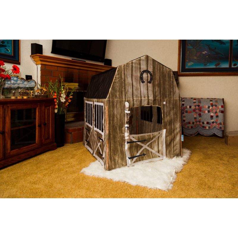 Pacific Play Tents Happy Horse Haven Kids Play House 48" x 38"