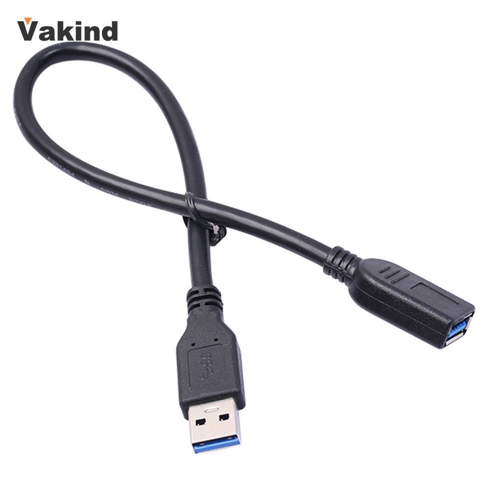 Portable 13 inch USB 3.0 Port Type A Male to Female Extension Cable Thick Shielding Cable For Electro-magnetic For PC