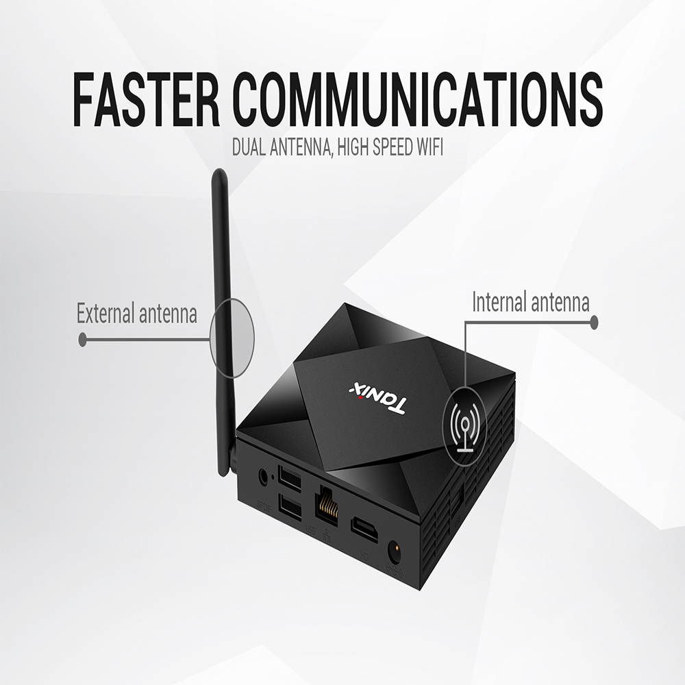 Yijianxi Smart TV Box Android 10.0 Allwinner H616 DDR3 4GB RAM 64GB ROM Set-Top Receiver TaNix TX6S 8K with WIFI Media Player