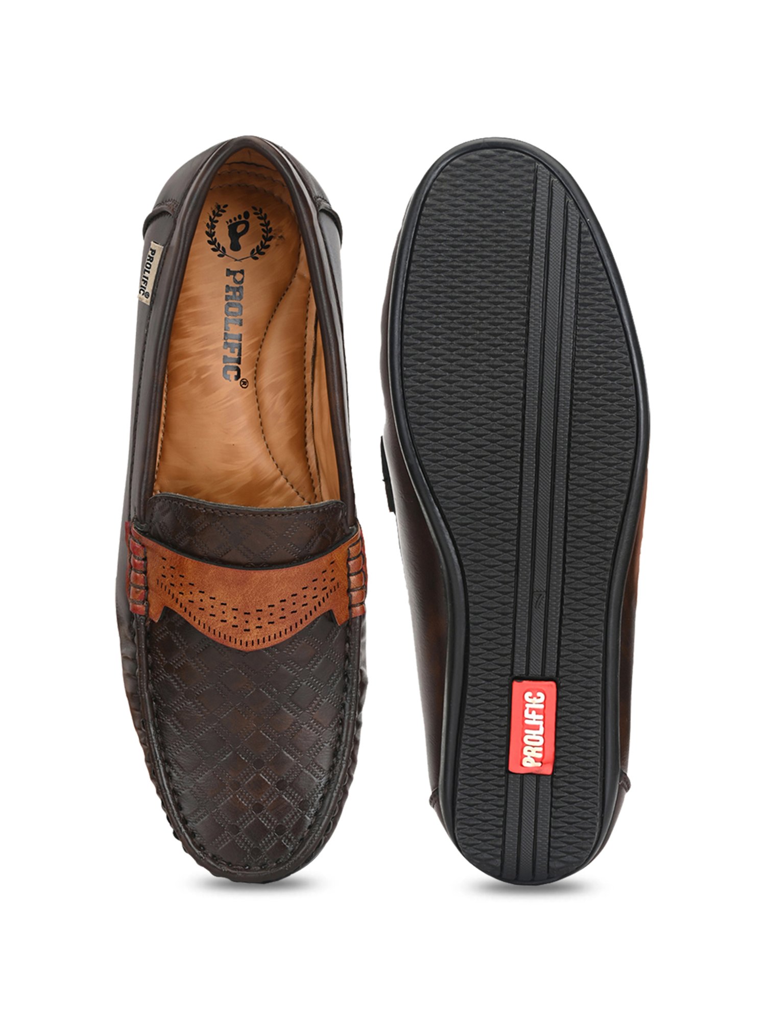 Prolific Brown Casual Loafers