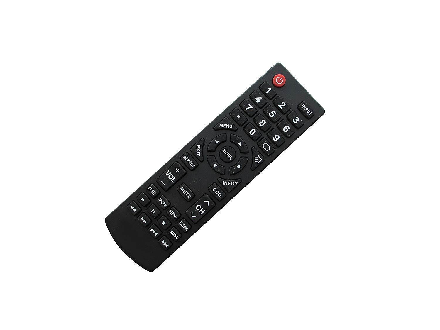 Replacement Remote Control for Dynex DX-48D510NA15 DX-40D510NA15 DX-LCDTV19 DX-32LD150A11 DX-26LD150A11 LCD LED HDTV TV