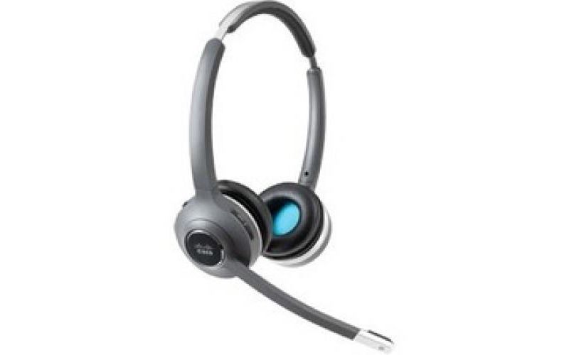 Cisco 562 Headset - Stereo - Wireless - DECT 6.0 - 300 ft48 kHz - Over-the-head - Binaural - Supra-aural