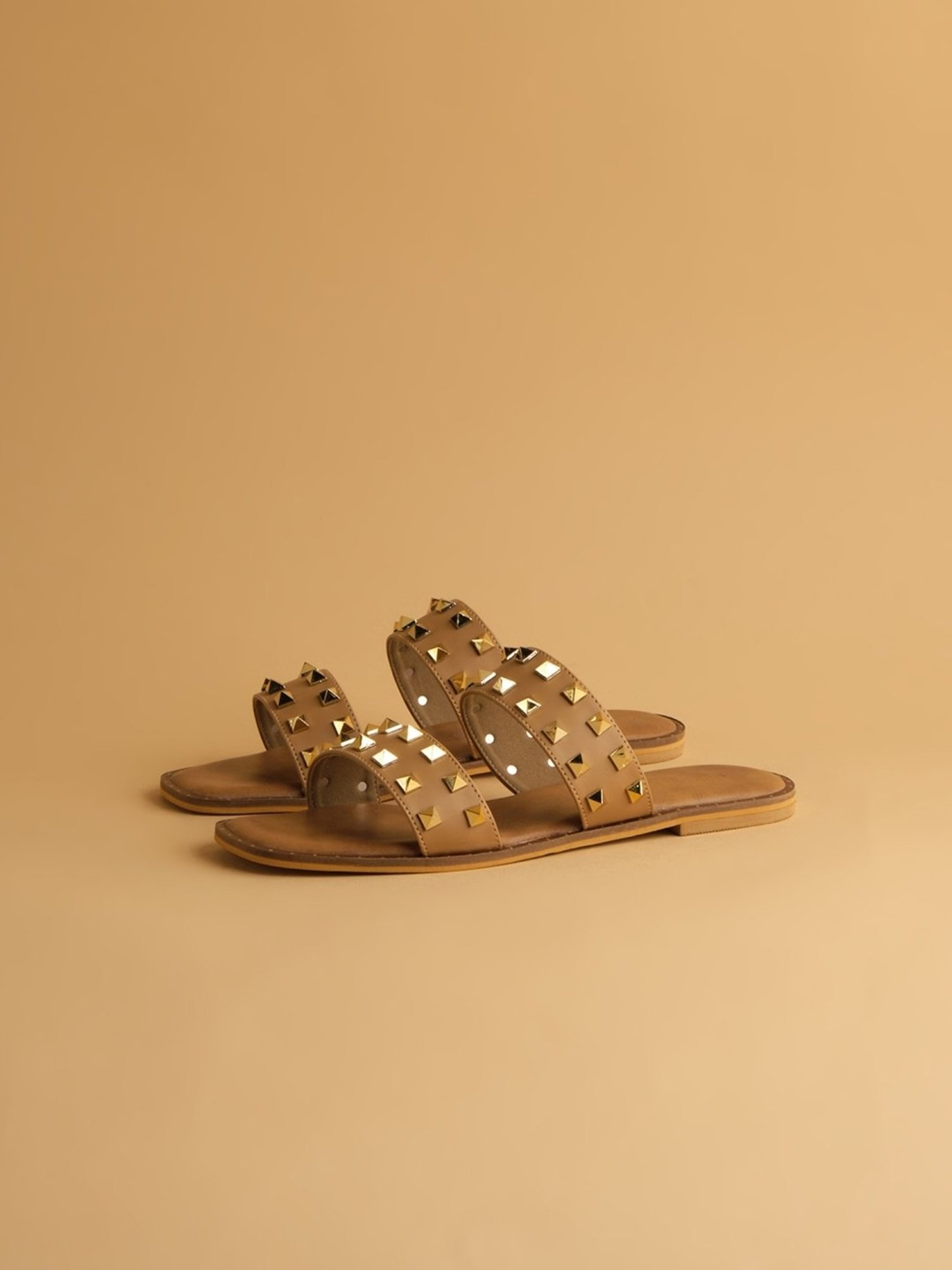 Eridani Women's Alba Beige Casual Sandals