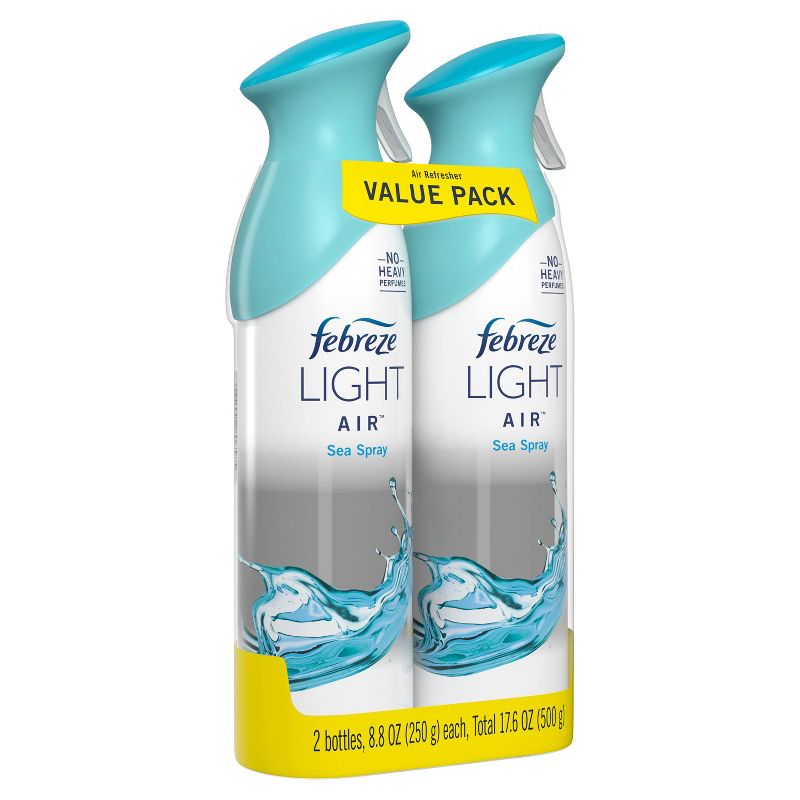 Febreze Light Air Sea Spray Air Freshener - 17.6 fl oz