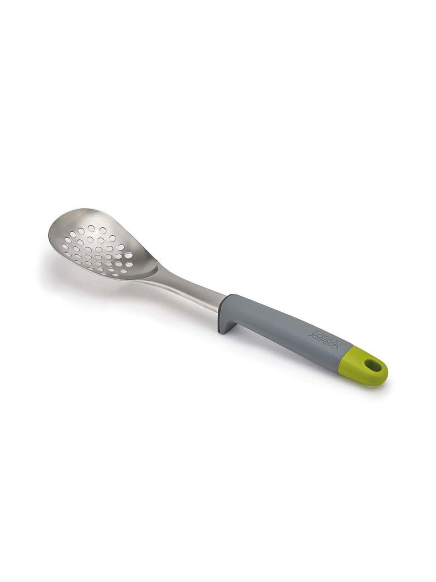 Joseph Joseph Grey & Green Stainless Steel Elevate Slotted Serving Spoon - Set of 1