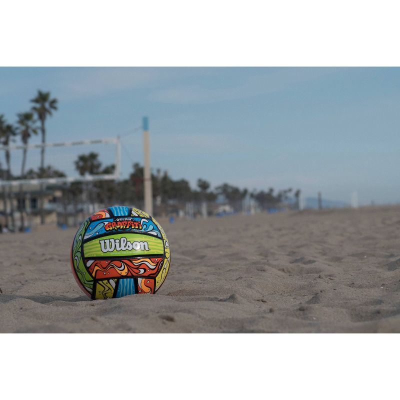 Sportime GradeBall Rubber Volleyballs, Assorted Colors, set of 6