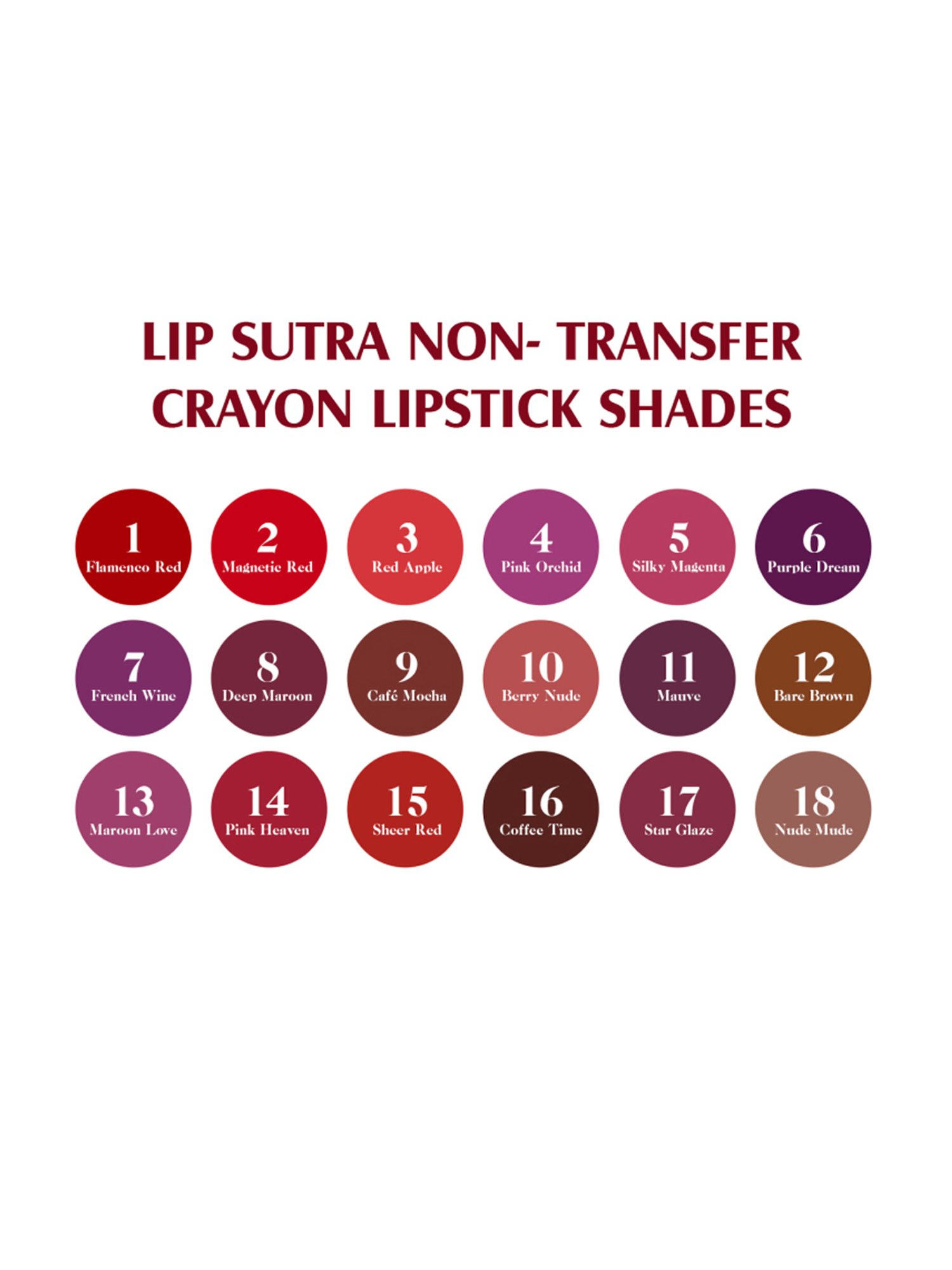 Glam21 Lip Sutra Matte + Prime Crayon Lipstick 03 Red Apple - 2.8 gm