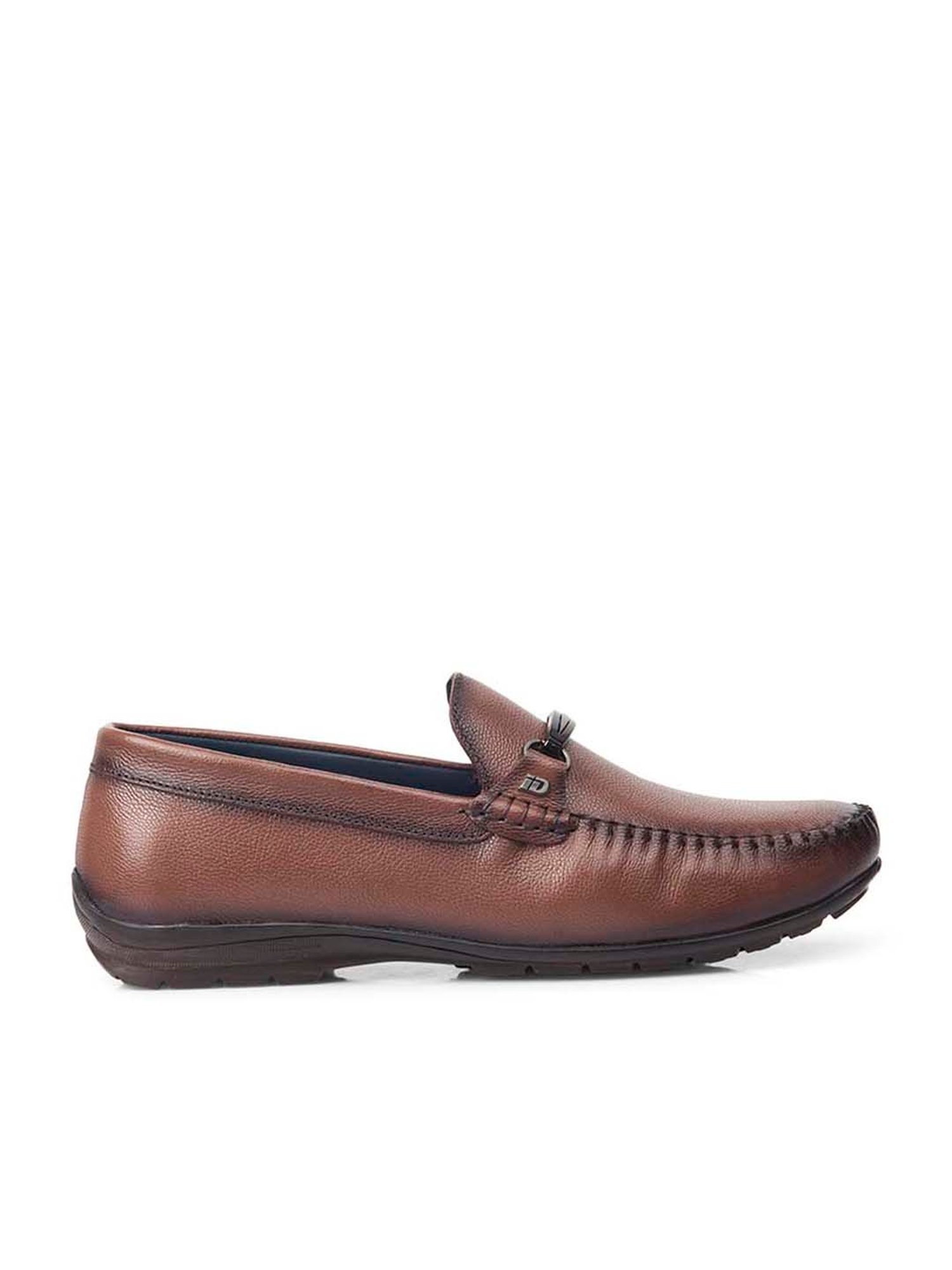 ID Men's Brown Formal Loafers
