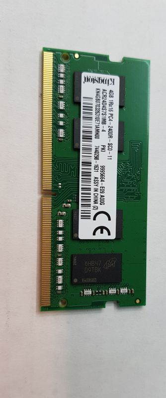 ACR24D4S7S1MB-4 GENUINE KINGSTON LAPTOP MEMORY 4GB 1RX16 PC4-2400R-SC0-11