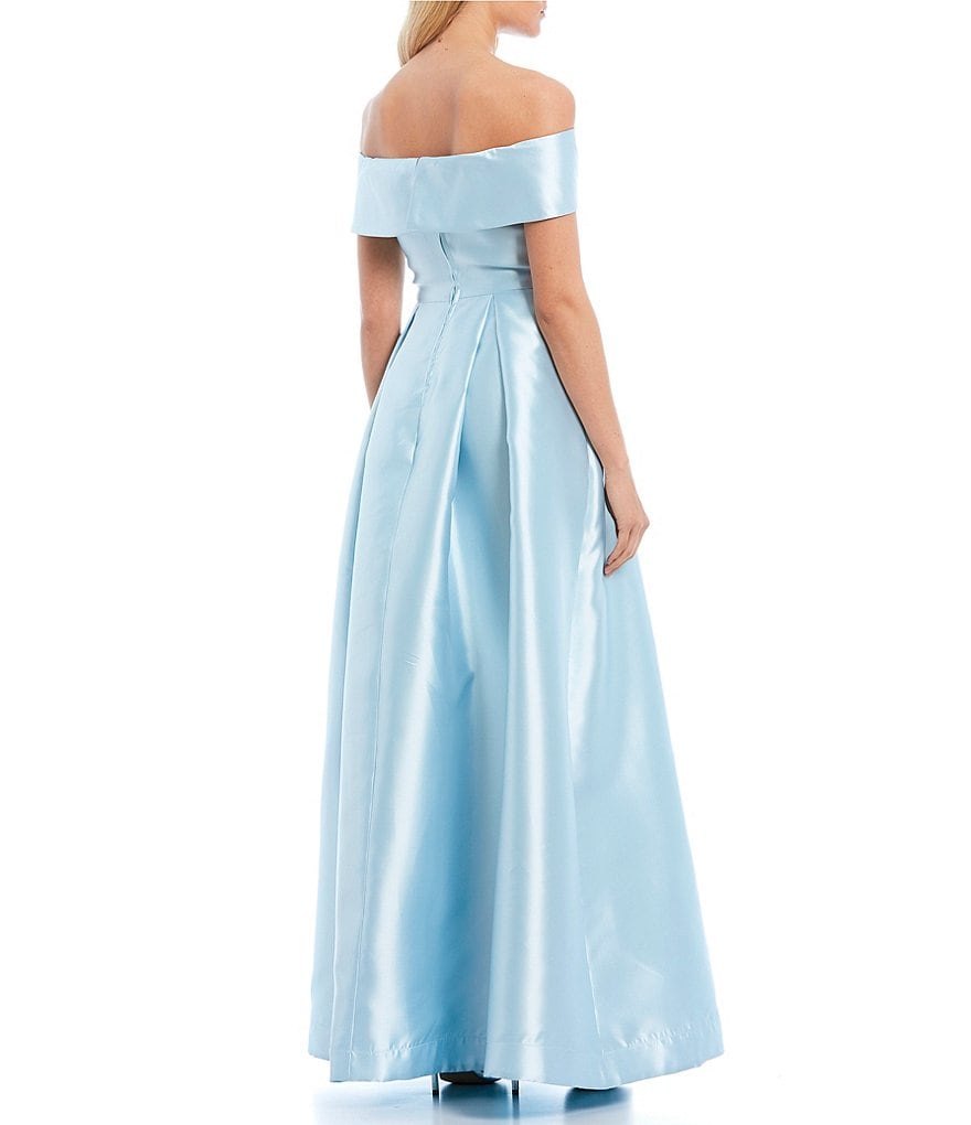 Jump Sleeveless Cowlneck Sheath Satin Dress