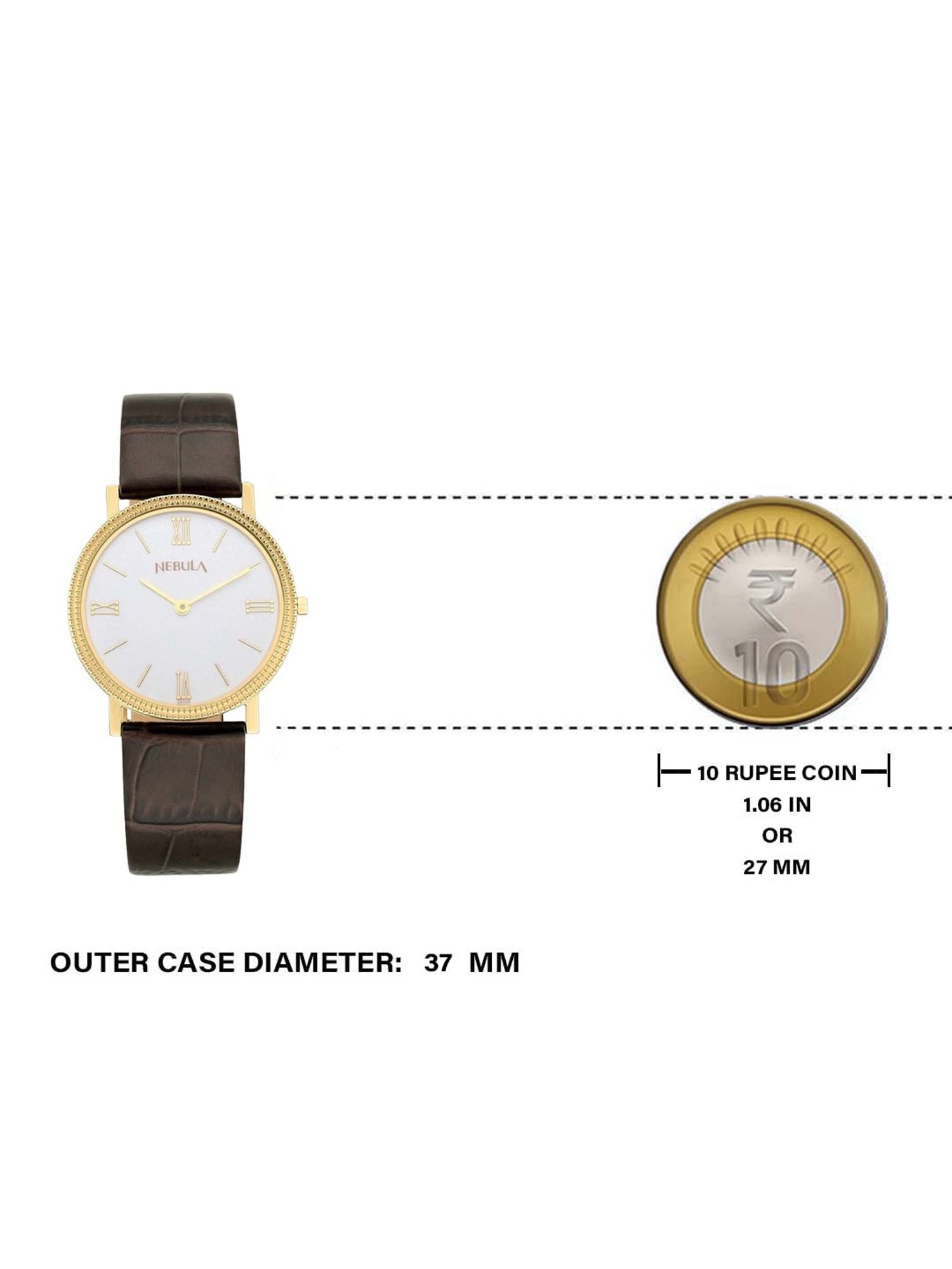 Nebula NN1045DL02 18 Karat Solid Gold Watch for Men