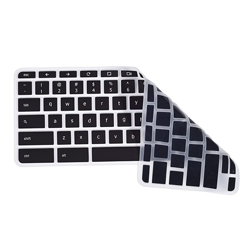 Cover Skin Compatible with Acer Chromebook R 11 CB5 CB3 ,Acer Chromebook Spin 11 CP311, Acer Chromebook R 13 CB5-312T, Acer Chromebook 15 CB3-531 CB5-571 C910,Black