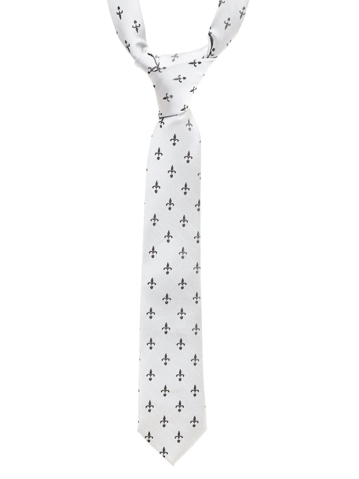 Louis Stitch Grey Printed Necktie Gift Set - Set of 5