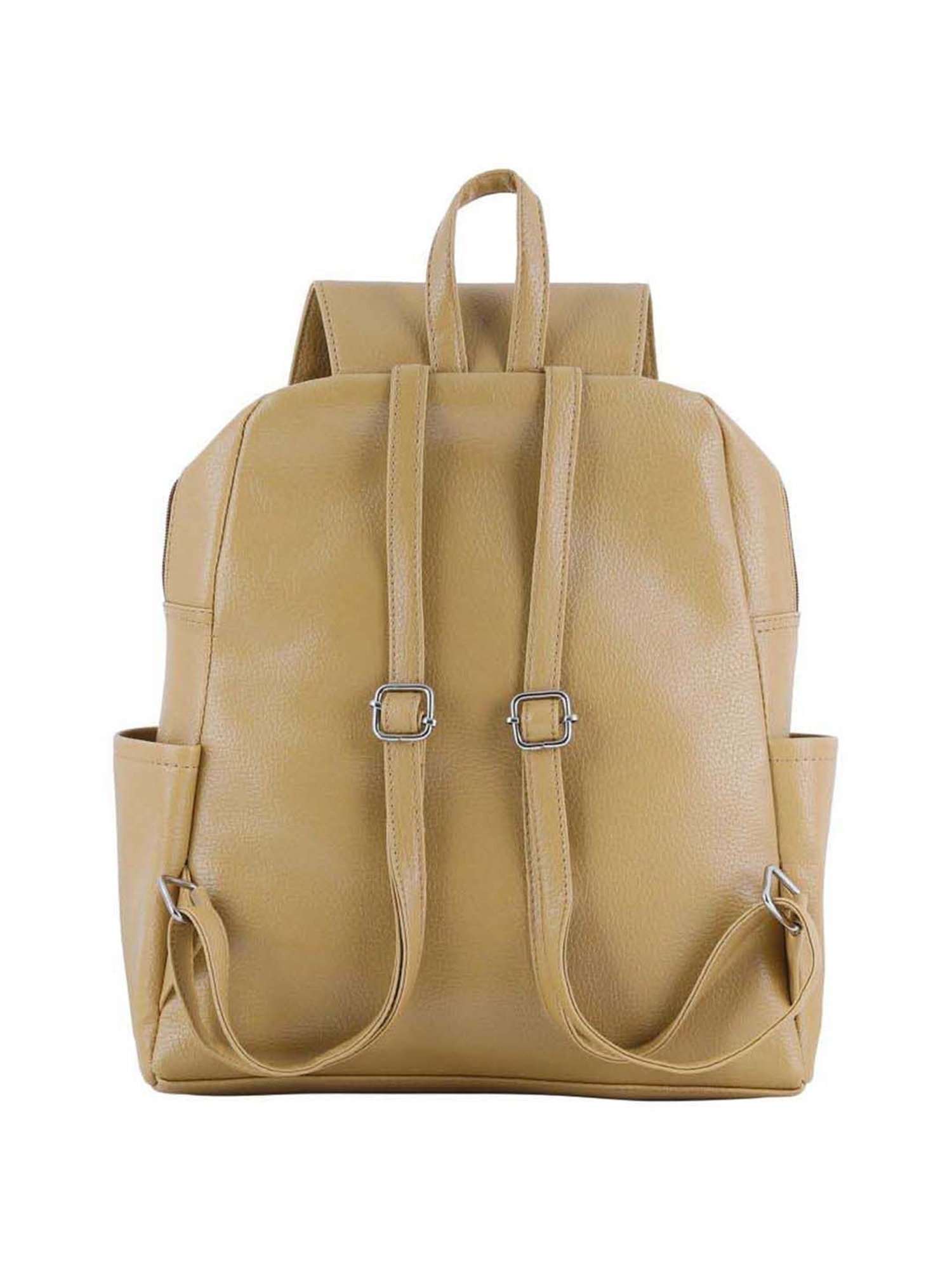 Toteteca Yellow Solid Large Laptop Backpack