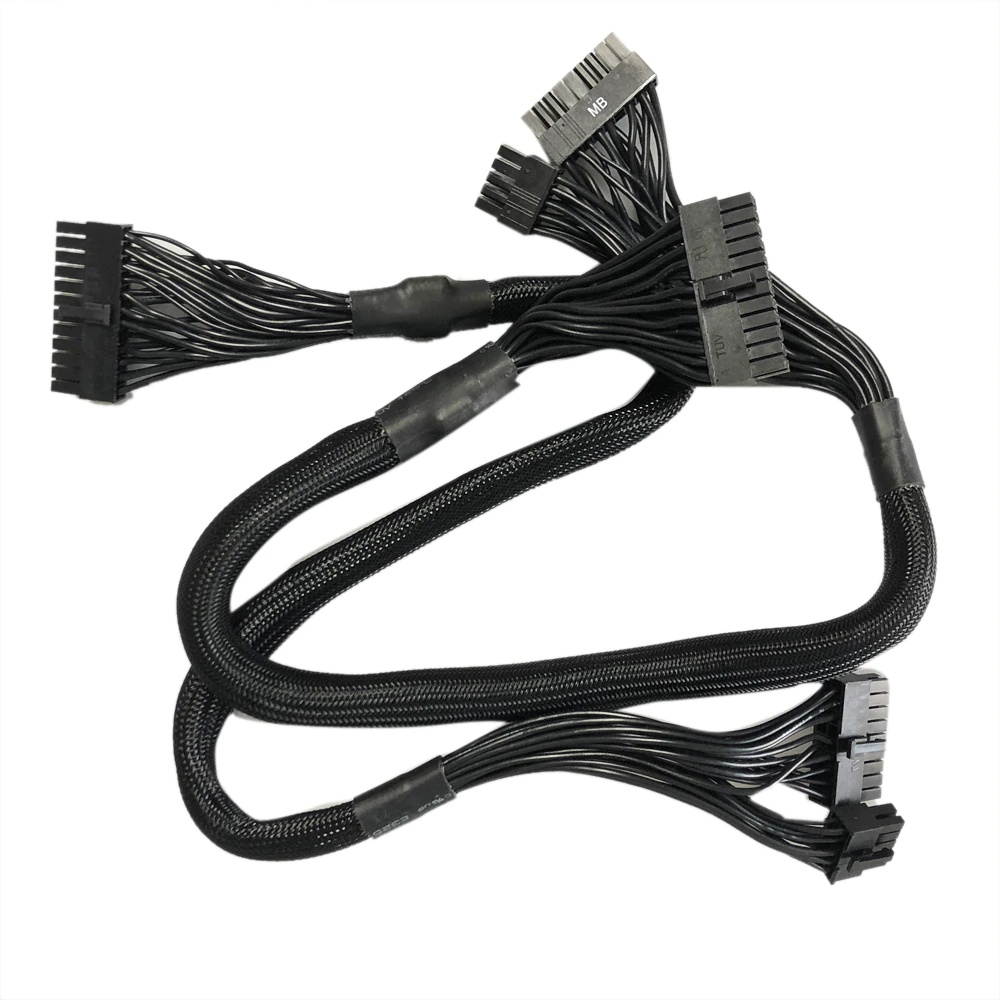 NEW EVGA SUPERNOVA 18 PIN + 10 PIN TO 24 PIN MOTHERBOARD POWER CABLE