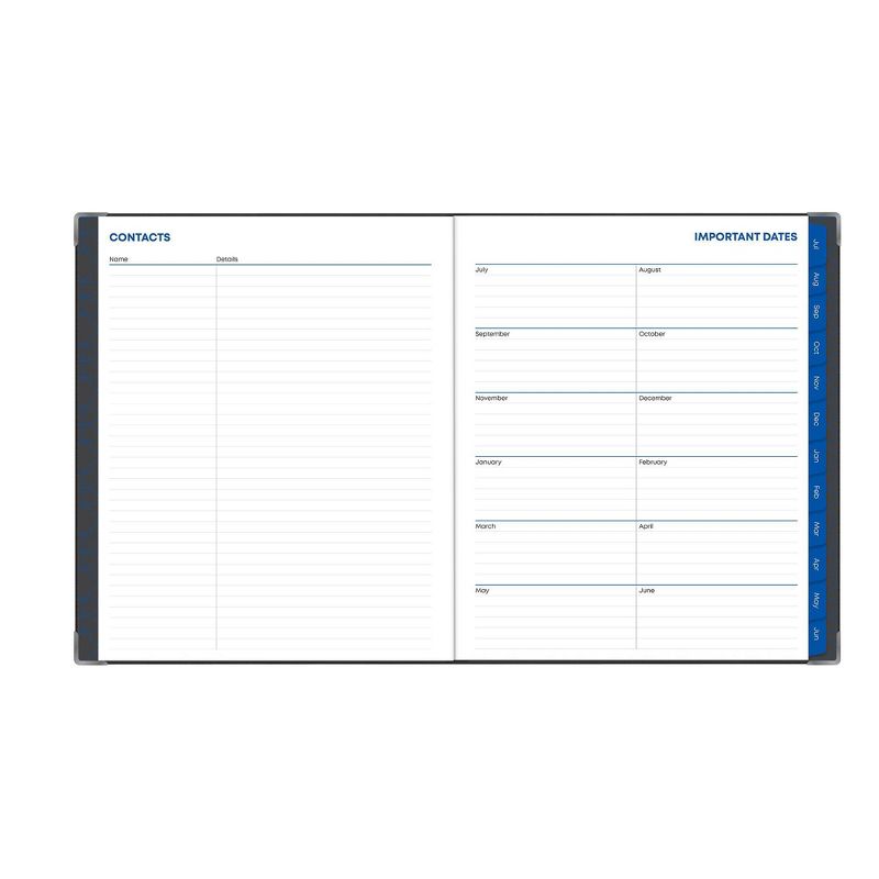 2021-22 Academic Planner 8.5" x 11" Flexible Cover Weekly/Monthly Wirebound Rose - The Home Edit