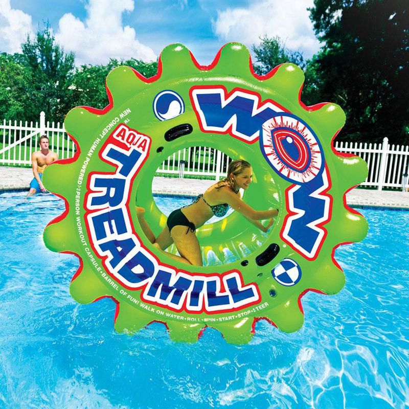 WOW Watersports 13-2030 3 Person Pool Float Lake Inflatable Aqua Treadmill