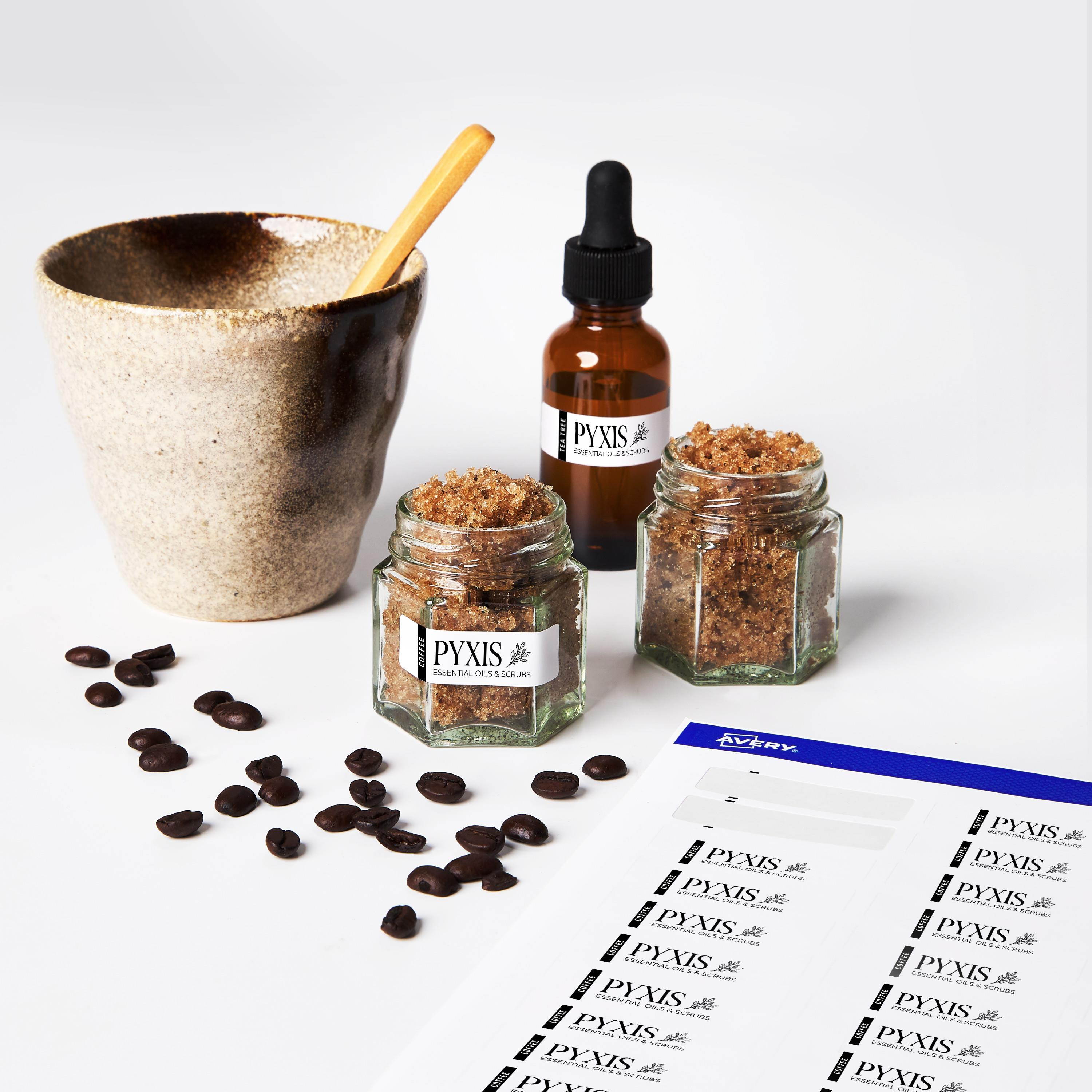 Avery Printable Waterproof Labels, 600ct 0.5" x 1.75"