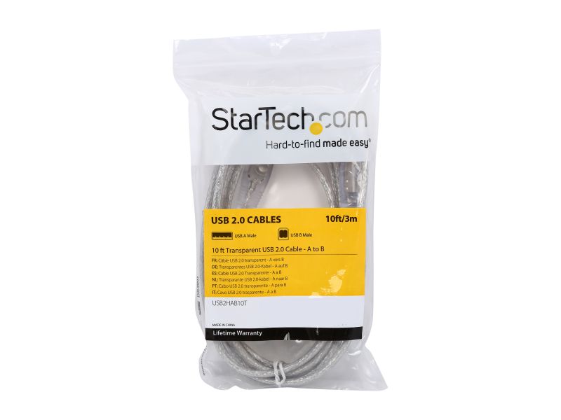 USB Long Extension Cable, USB Cable, USB A to A Cable, White, 9.84 Feet (3 Meters), Cables to Go 26686