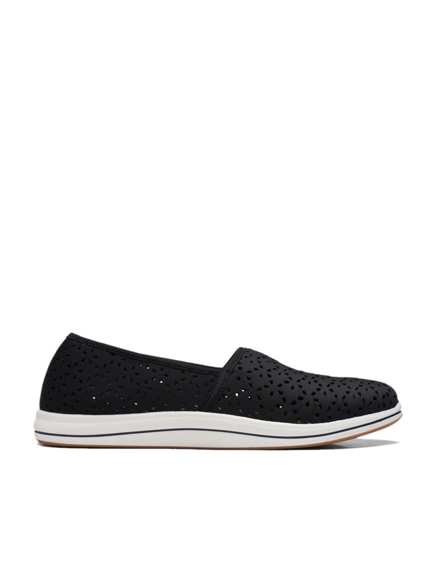 Clarks Women's Brinkley Emily Black Flat Ballets