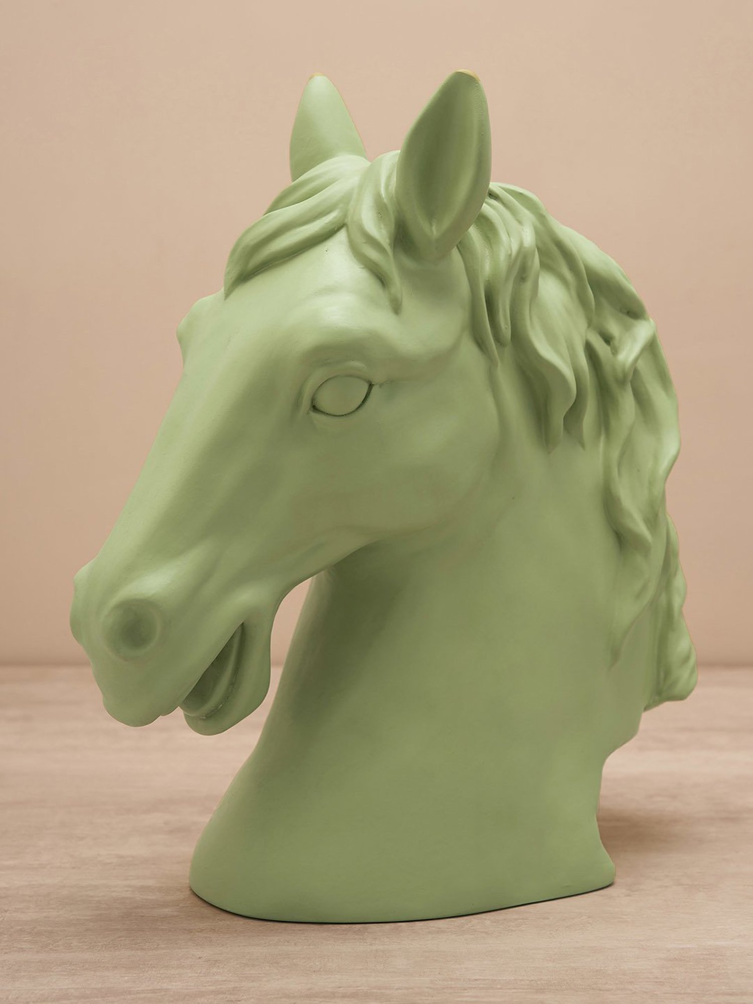 Pure Home and Living Green Polyresin Solid Sculptures and Figurines