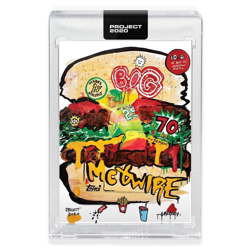 Topps Topps PROJECT 2020 Card 152 - 1987 Mark McGwire by Gregory Siff