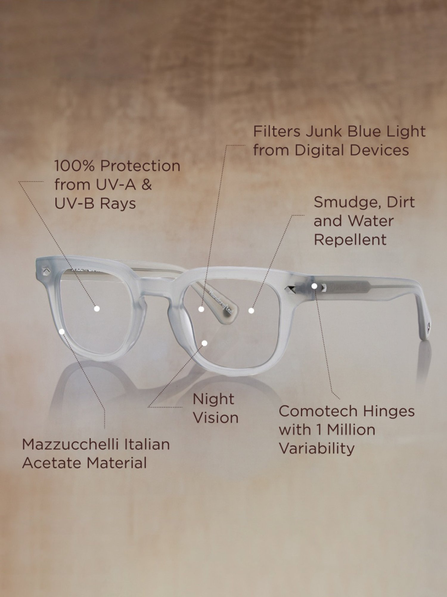 Lenskart Blu LB E13529 Black Full Rim Square Computer Glasses