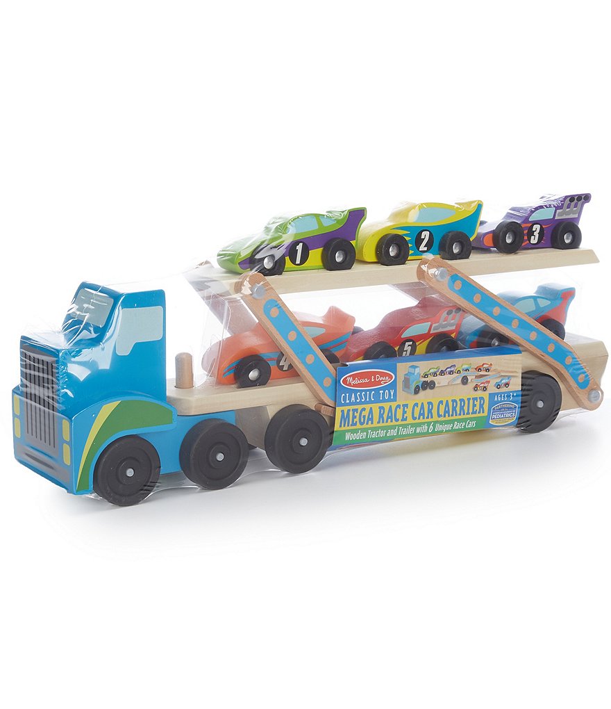 Melissa & Doug Mega Race Car Carrier