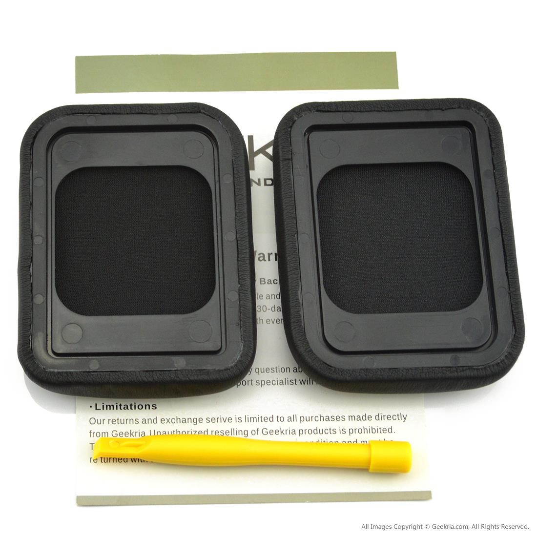 Replacement Earpad for Monster Inspiration Headphone Ear Pad / Ear Cushion / Ear Cups / Ear Cover / Earpads Repair Parts (Black)